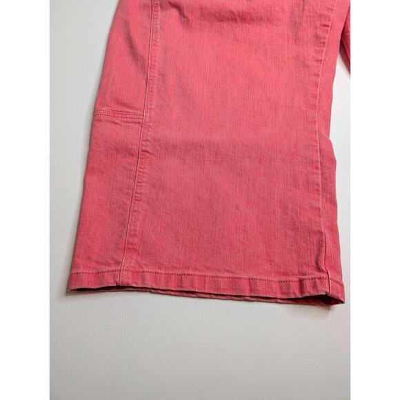 Anthropologie The Kenna Mid-Rise Heritage Petite Barrel Jeans by Pilcro Plus 34P - Picture 5 of 16